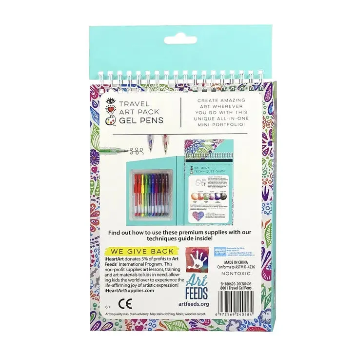 iHeartArt Travel Gel Pens Art Pack