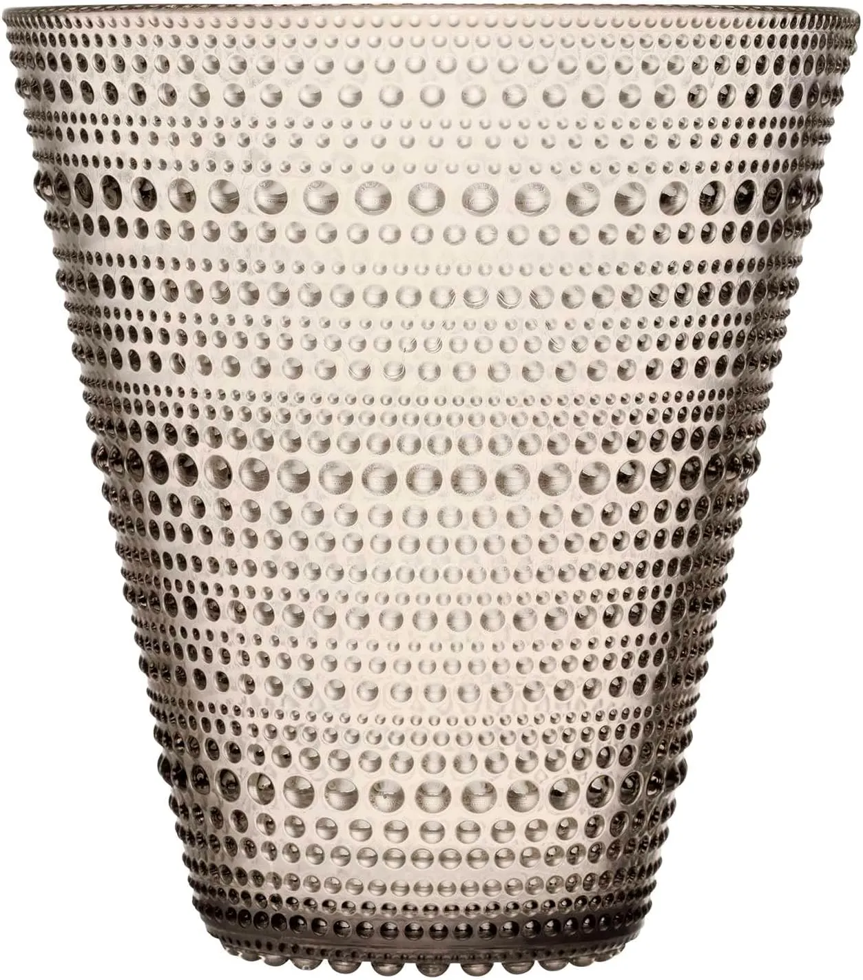Iittala Kastehelmi 1051614 Vase 154 mm Linen Glass