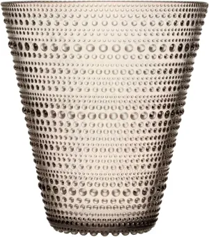 Iittala Kastehelmi 1051614 Vase 154 mm Linen Glass
