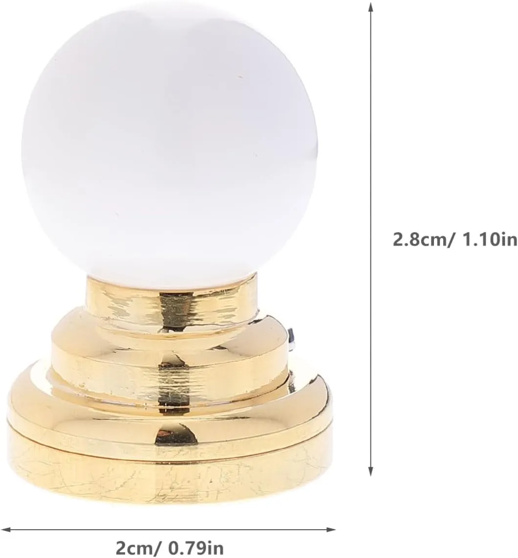IMIKEYA Miniature Dollhouse LED Ceiling Lamp Pendant Light for Dollhouse Decor Enhances Realism Houses