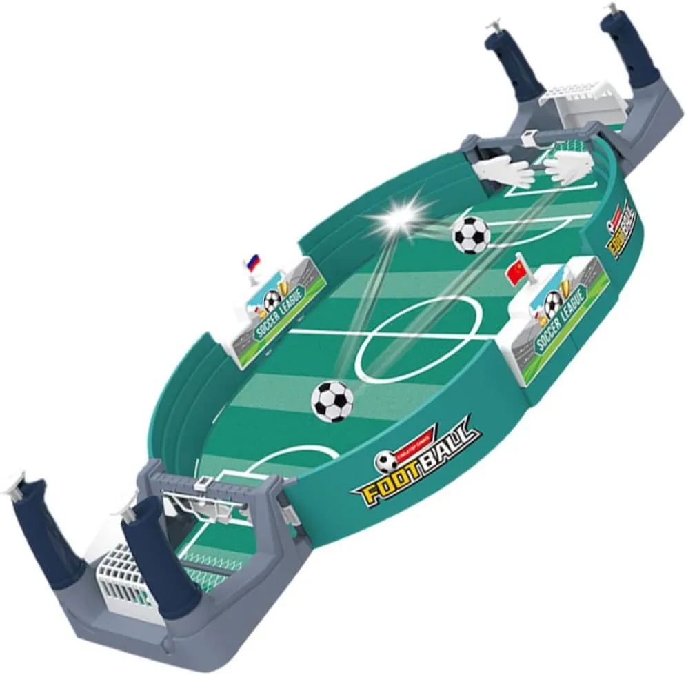 Interactive Table Football Game for Boy Girl Engaging Household Soccer Toy for Family Fun Promotes Friendship and Competition Easy to Use Upgraded