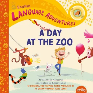 Interactive Zoo Sound Book for Babies & Toddlers | 12 Words   12 Songs | Grammy-Winning Music & Early Literacy | Smart, Screen-Free Language Learning Toy for Kids 0-5