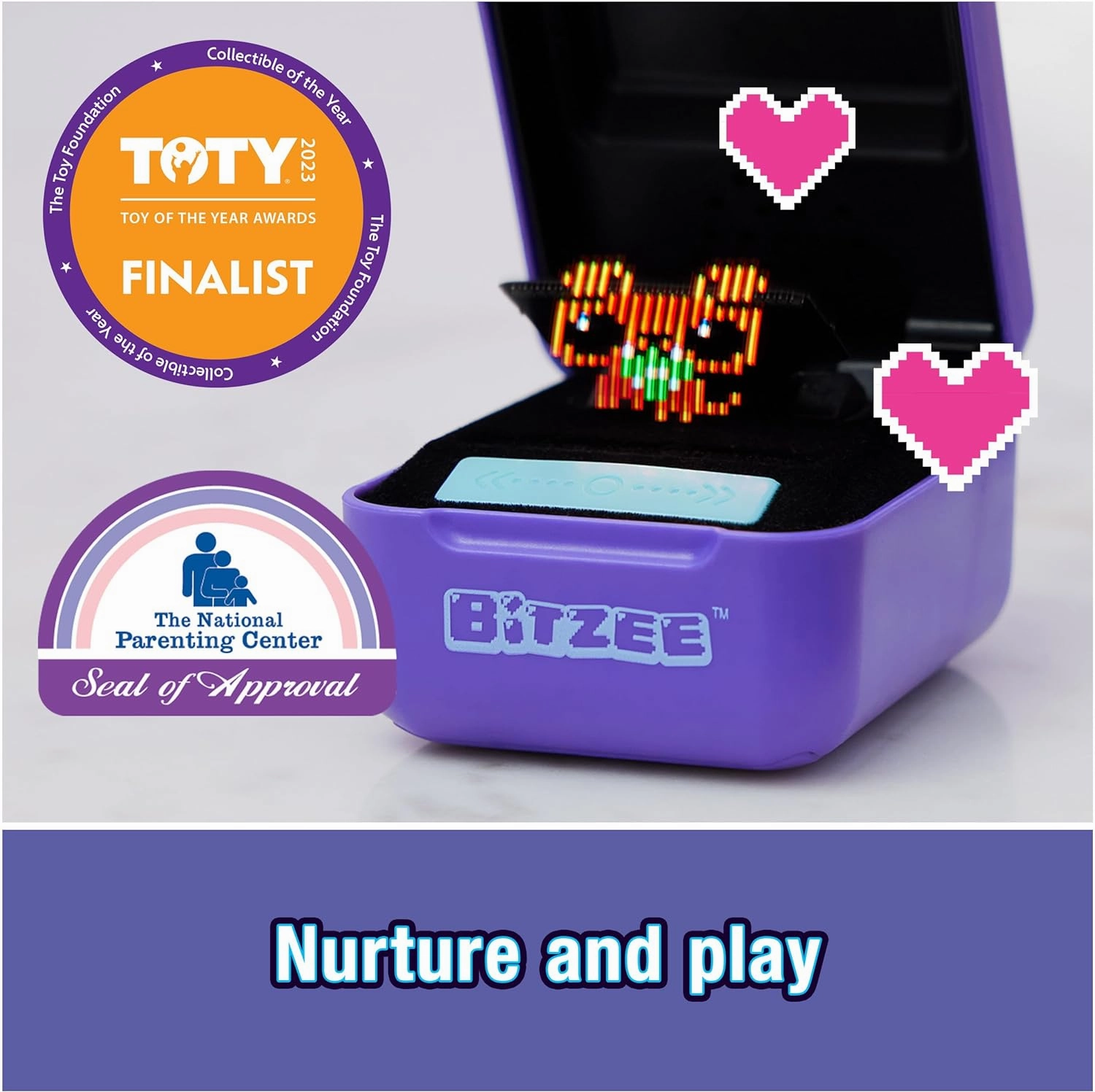 Interactive Toy Digital Pet with 15 Animals Inside, Virtual Electronic Pets React to Touch, Kids Toys for Girls and Boys