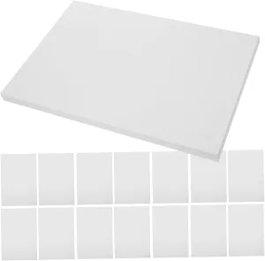 IWOWHERO 150Pcs Thick Watercolor Paper for Art Easel Paper for Drawing Painting DIY Crafts Smooth Surface for Markers Crayons and Colored Pencils