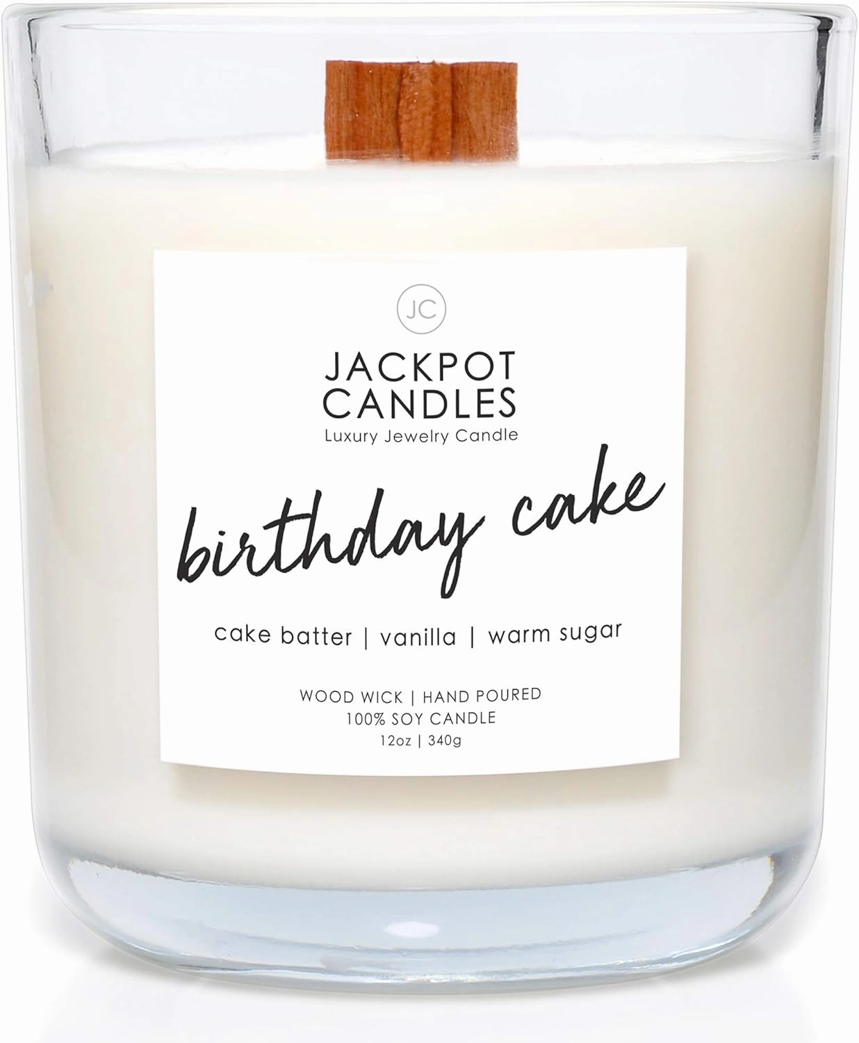 Jackpot Candles Birthday Cake Candle with Ring Inside (Surprise Jewelry Valued at $15 to $5,000) Ring Size 7
