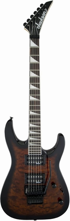 Jackson JS Series Dinky JS32Q - Dark Sunburst with Amaranth Fingerboard