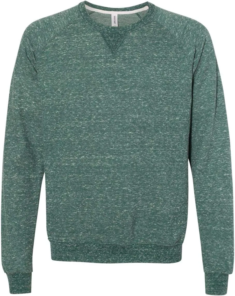 Jerzees - Snow Heather French Terry Crewneck Sweatshirt - 91MR