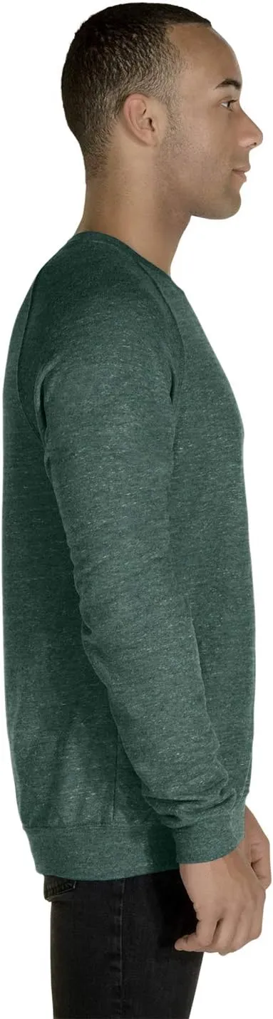 Jerzees - Snow Heather French Terry Crewneck Sweatshirt - 91MR