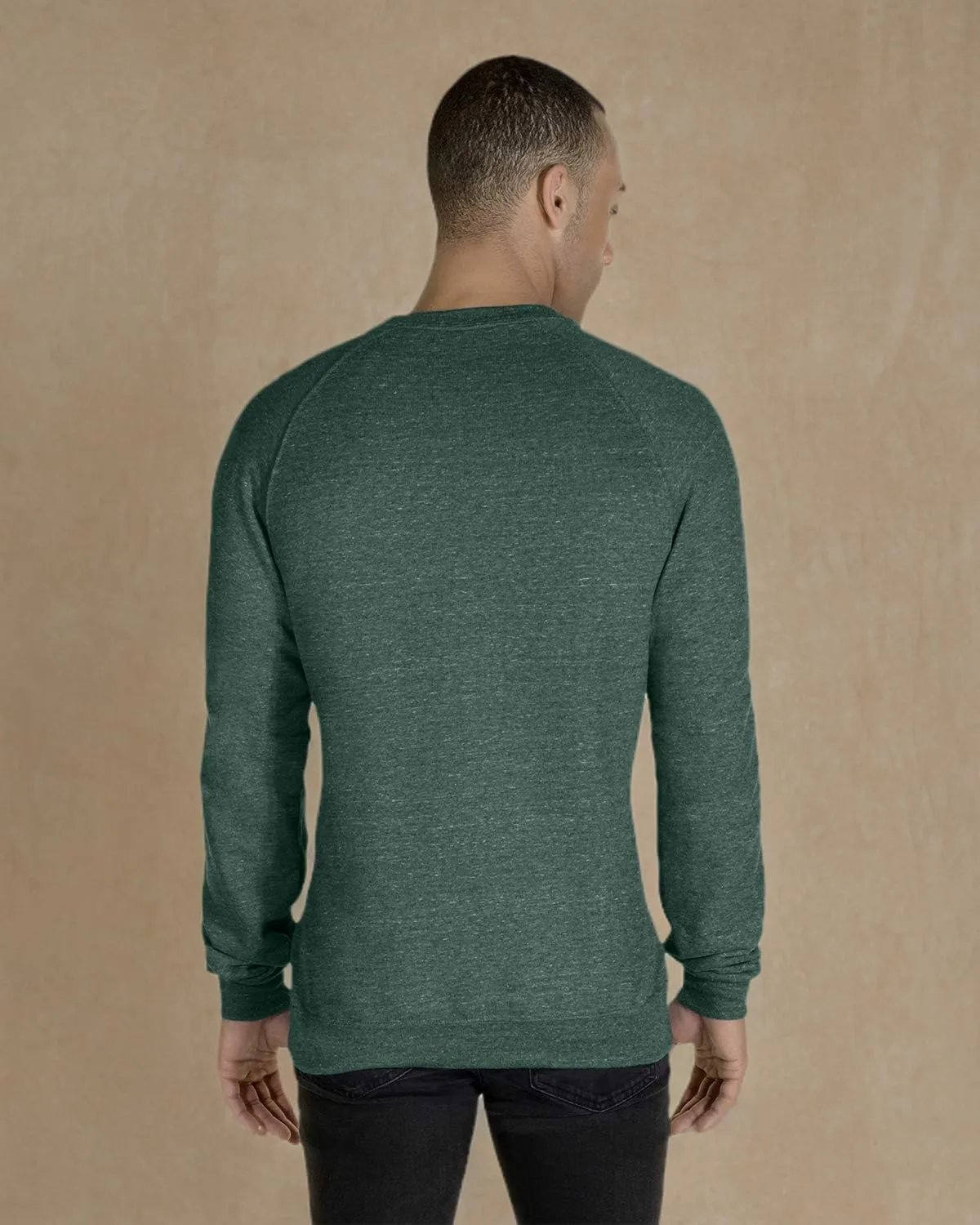 Jerzees - Snow Heather French Terry Crewneck Sweatshirt - 91MR