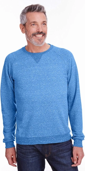 Jerzees - Snow Heather French Terry Crewneck Sweatshirt - 91MR