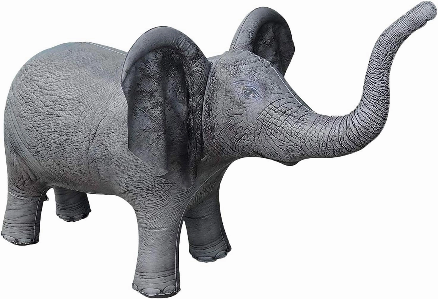 Jet Creations Life on Earth Wildlife Safari Inflatable, 3-PK, Giraffe, Zebra, Elephant, Realistic Animal Bundle for Party Decoration, Pool, Birthday, Africa Jungle Photo Prop. Easy to Inflate, 1pc