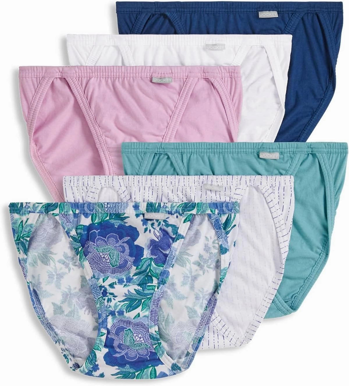 Jockey Women's Underwear Elance String Bikini - 6 Pack