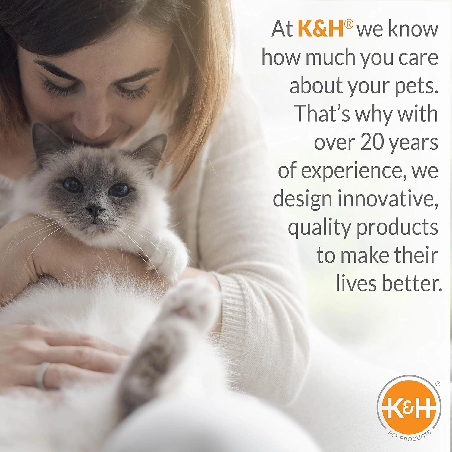 K&H Pet Products Amazin’ Kitty Pad Unheated Gray 15 X 20 Inches - 2 pack