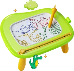 KOKODI Mess-Free Magnetic Drawing, Toddler Girl Toys for 1-2 Year Old, Large Doodle Board Pad Learning and Educational Toys for 1 2 3 Year Old Baby Kids Birthday Gifts(Green)