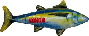 KONG Wild Shield Fish Shaped Dog Toy for Medium Breeds (Tuna)
