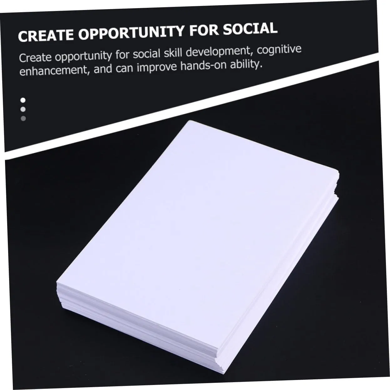 KONTONTY Students Painting Paper 100pcs Watercolor Paper Durable Art for Sketching Drawing