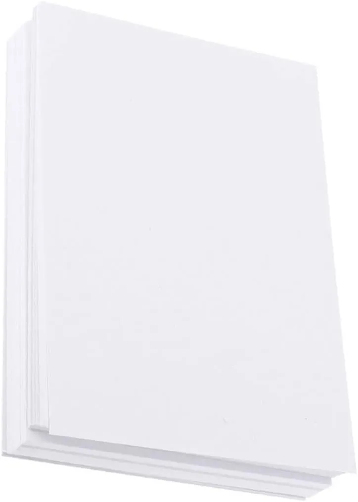 KONTONTY Students Painting Paper 100pcs Watercolor Paper Durable Art for Sketching Drawing