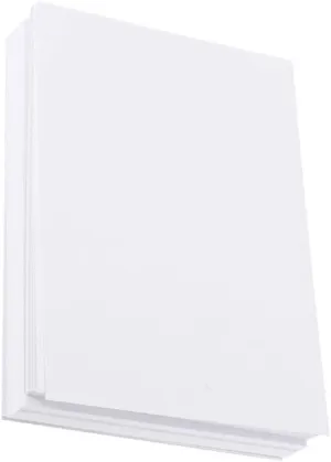 KONTONTY Students Painting Paper 100pcs Watercolor Paper Durable Art for Sketching Drawing