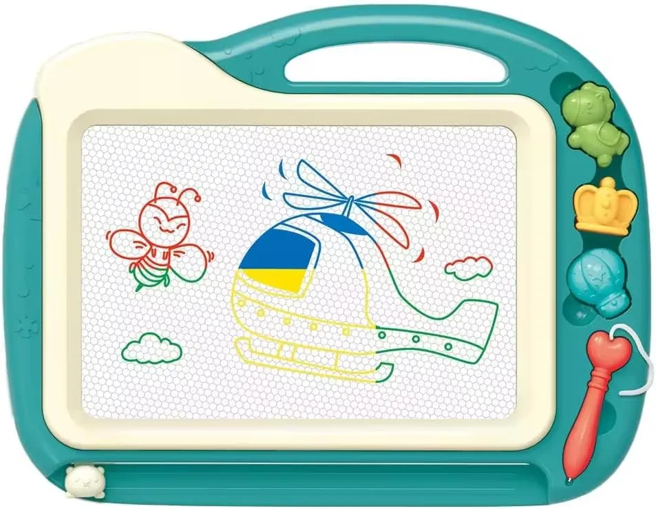 Large Magnetic Drawing Board, Erasable Sketch Writing Doodle Pad, Travel Games for Kids, Learning Skill Development Toys for Kids Toddlers Age 3-7