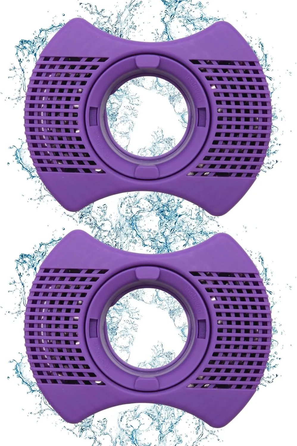 Lasts 6 Months for Dimension One Spa Filter,01512-261 for Vision Cartridge Dimension One Spa,Purple 2 Pack