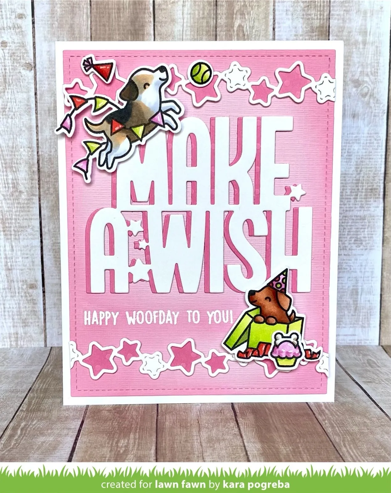 Lawn Fawn - Yappy Birthday Add-On