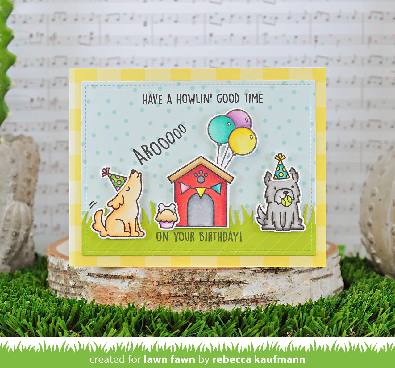 Lawn Fawn - Yappy Birthday Add-On