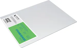 Legion Stonehenge White Drawing Aluminum Artist Panel - 16" x 20"