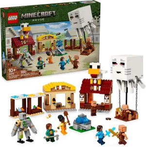 LEGO Minecraft The Ghast Balloon Village Attack- Toy Building Set for Kids, Girls and Boys Ages 10  - Includes Steve, Natalie, and Dawn Minifigures - Birthday Gift Idea - 21273