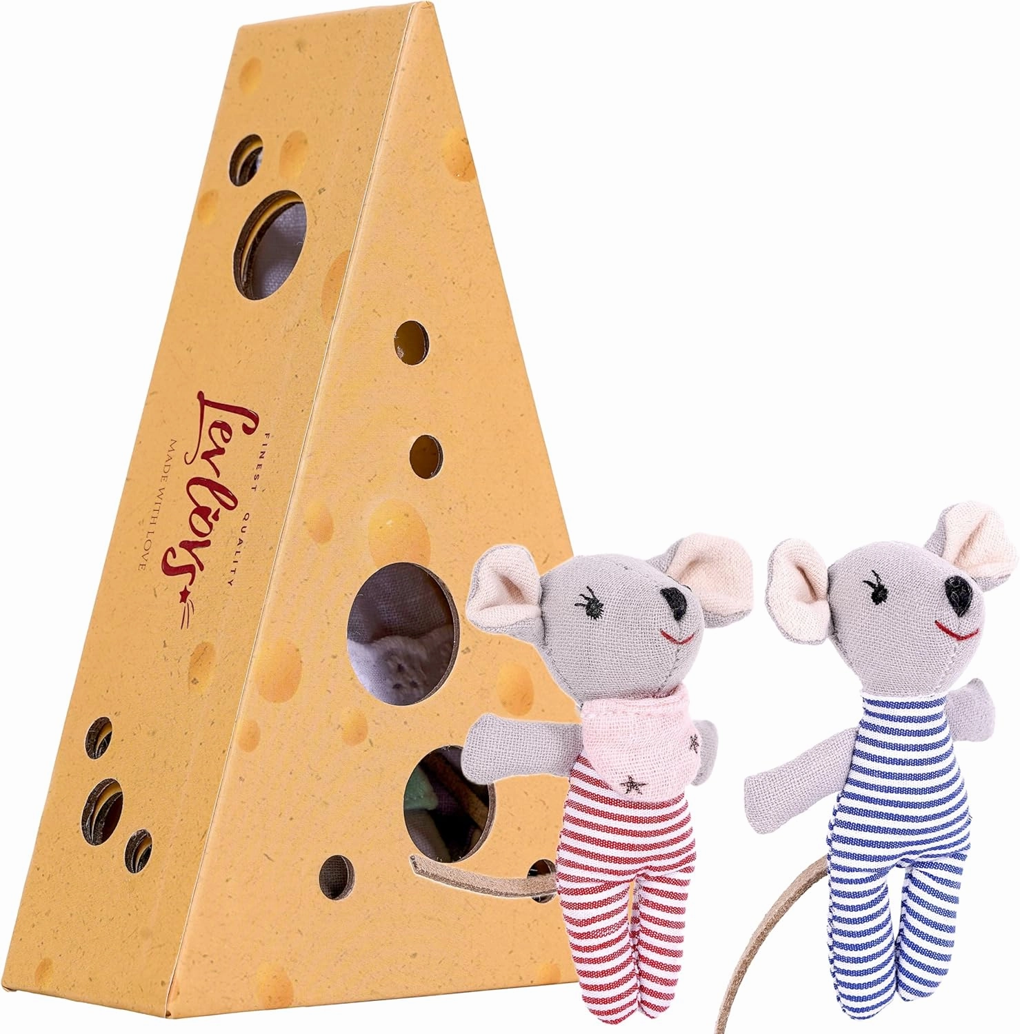 LEVLOVS Birthday Mouse in a Box Baby Mice Doll Gift Exclusive Designer Dolls Toy Baby Registry Gift