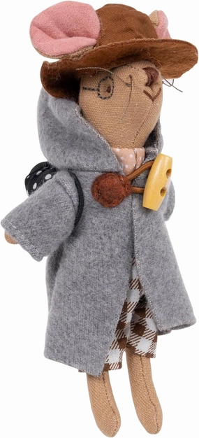 LEVLOVS Travel Mouse Stuffed Animal｜Linen Toy｜Cotton Doll｜Fairy Mouse｜Mini Dolls Set｜Fabric Doll Mice Toys ｜Family Dolls