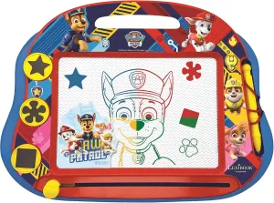 Lexibook Magic Magnetic Paw Patrol Helper on Four Paw Drawing Board, Magnetic Board for Kids, Artistic Creative Toy for Girls and Boys, Pen and Magnets, Blue/Red, CRPA550