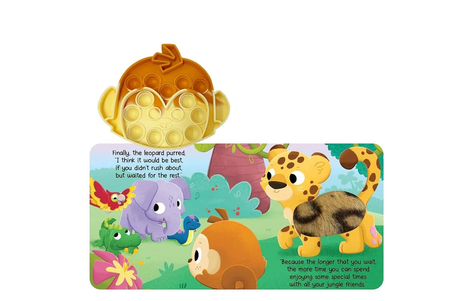 Little Monkey - Your Sensory Fidget Friend Board Book