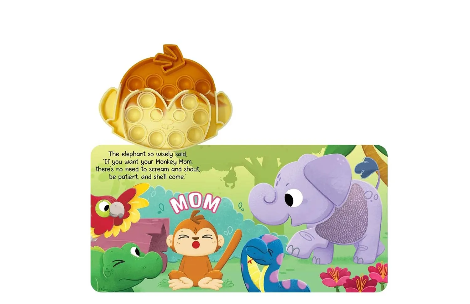 Little Monkey - Your Sensory Fidget Friend Board Book