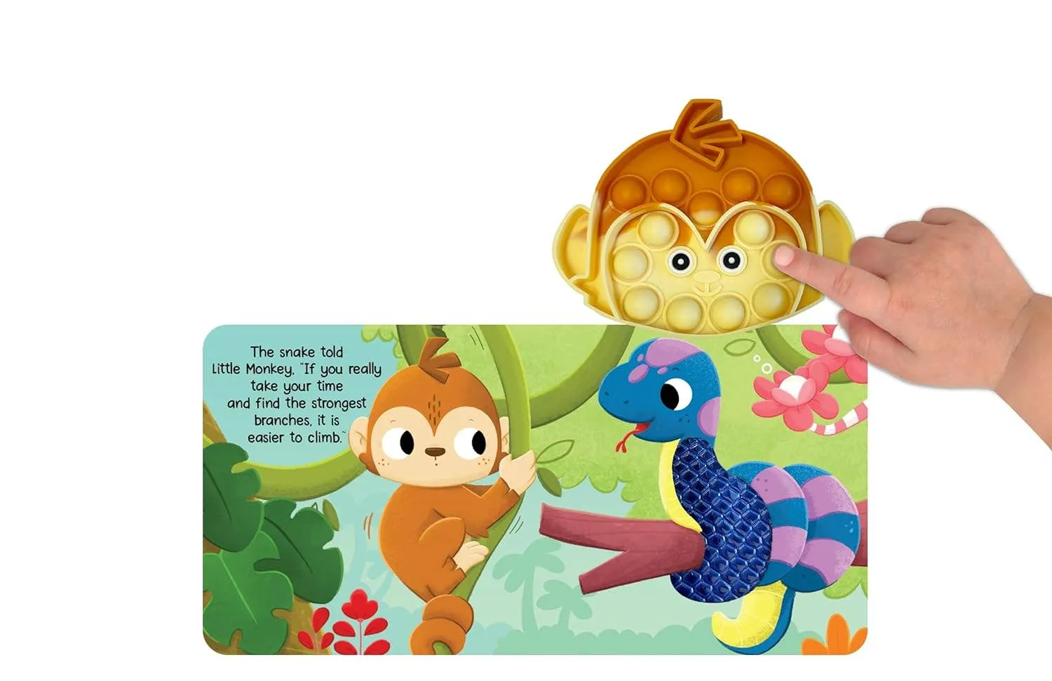 Little Monkey - Your Sensory Fidget Friend Board Book