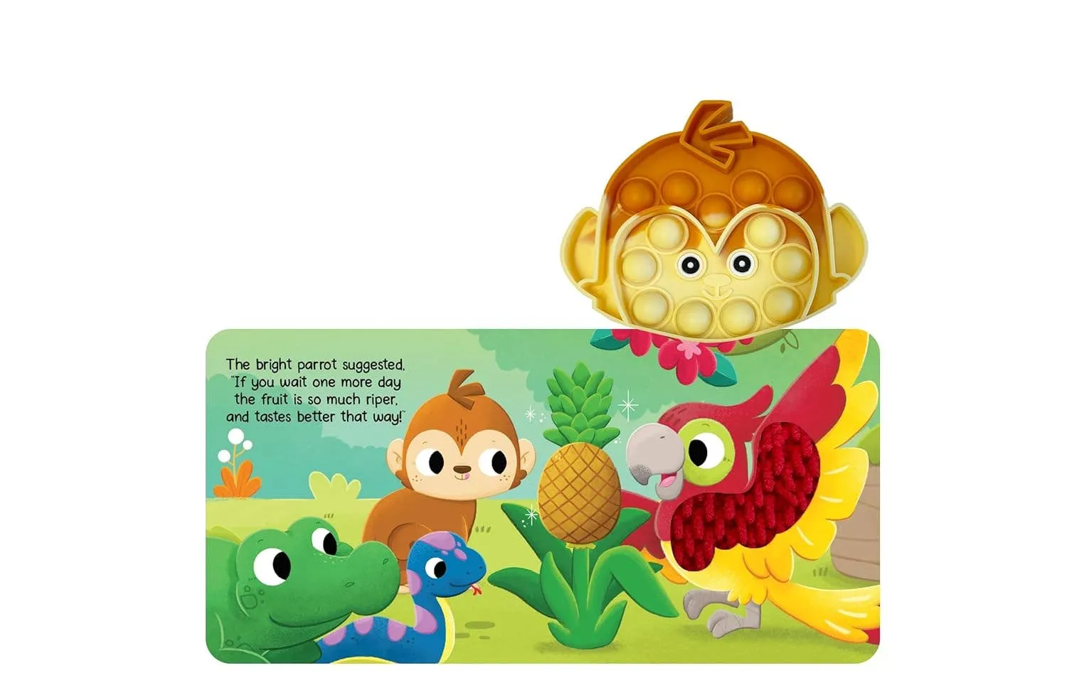 Little Monkey - Your Sensory Fidget Friend Board Book