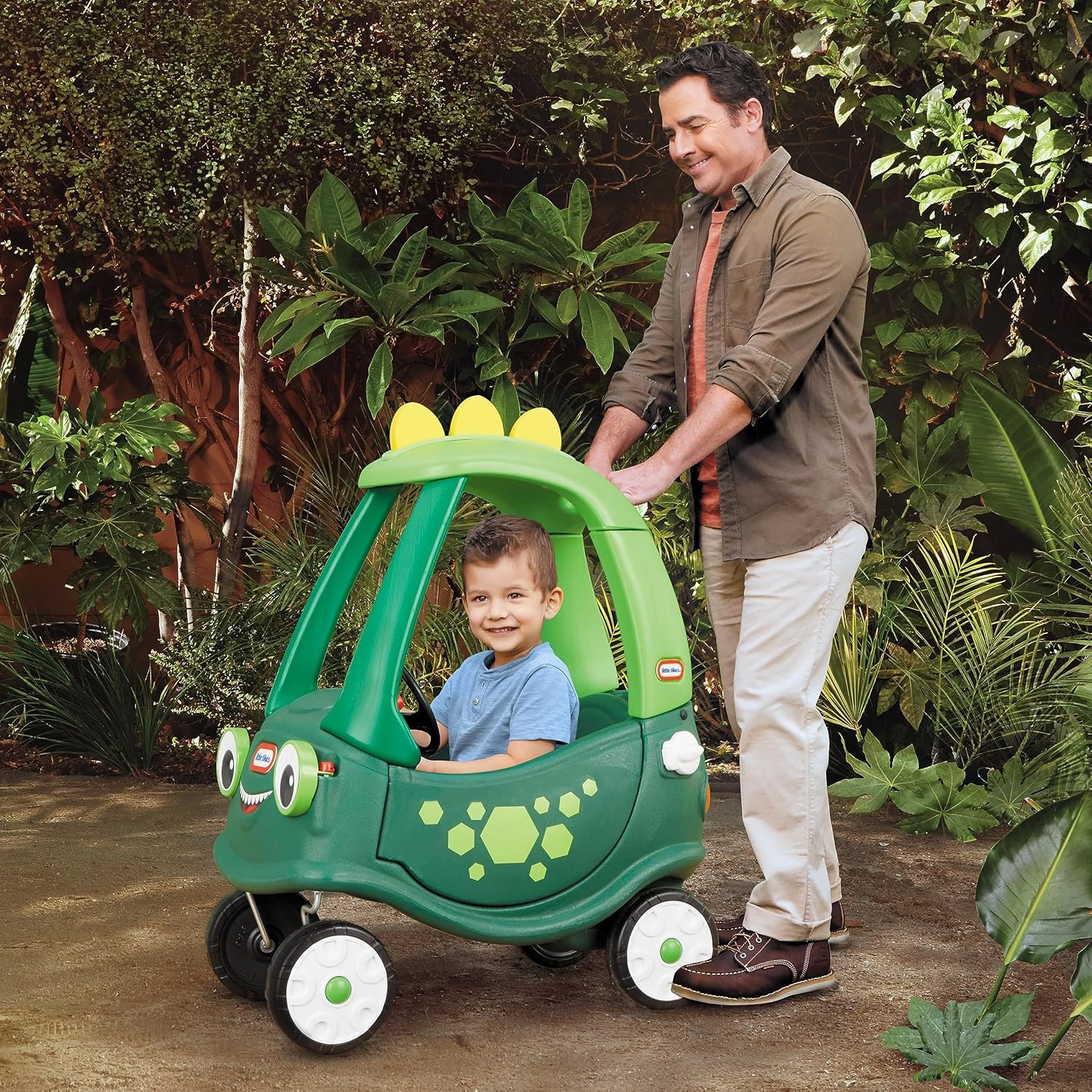 Little Tikes Cozy Coupe Dinosaur – Amazon Exclusive Large, Green