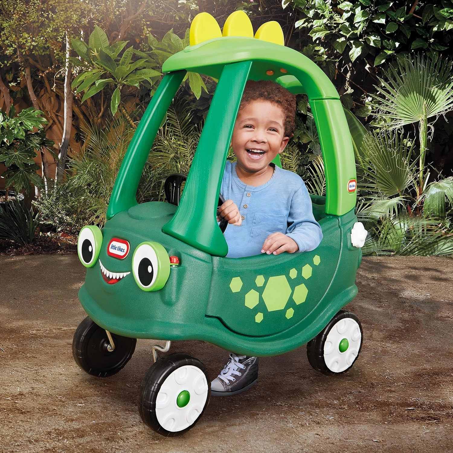 Little Tikes Cozy Coupe Dinosaur – Amazon Exclusive Large, Green