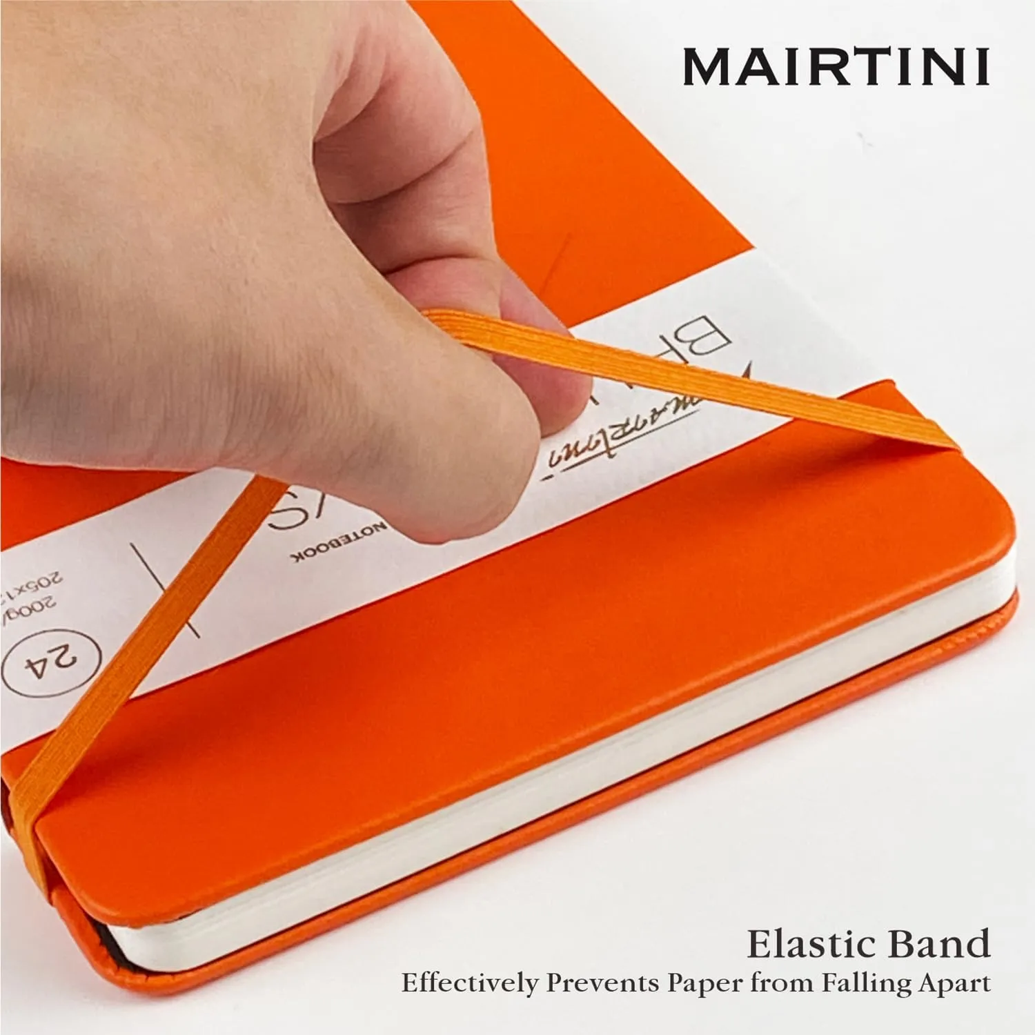 Mairtini Academy Grade Brilliant Series Pure Cotton Portable Watercolor Journal 200g Watercolor Pad 24 Sheets A5(Pink)