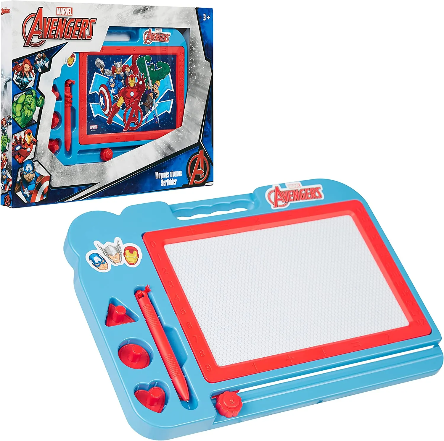 Marvel Magnetic Drawing Board - Kids Magic Scribbler