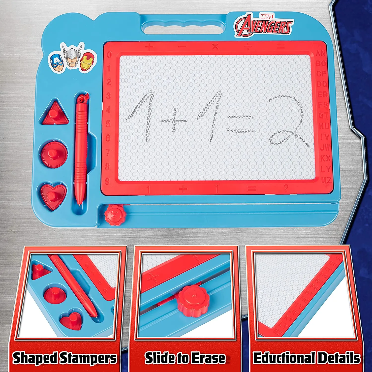 Marvel Magnetic Drawing Board - Kids Magic Scribbler
