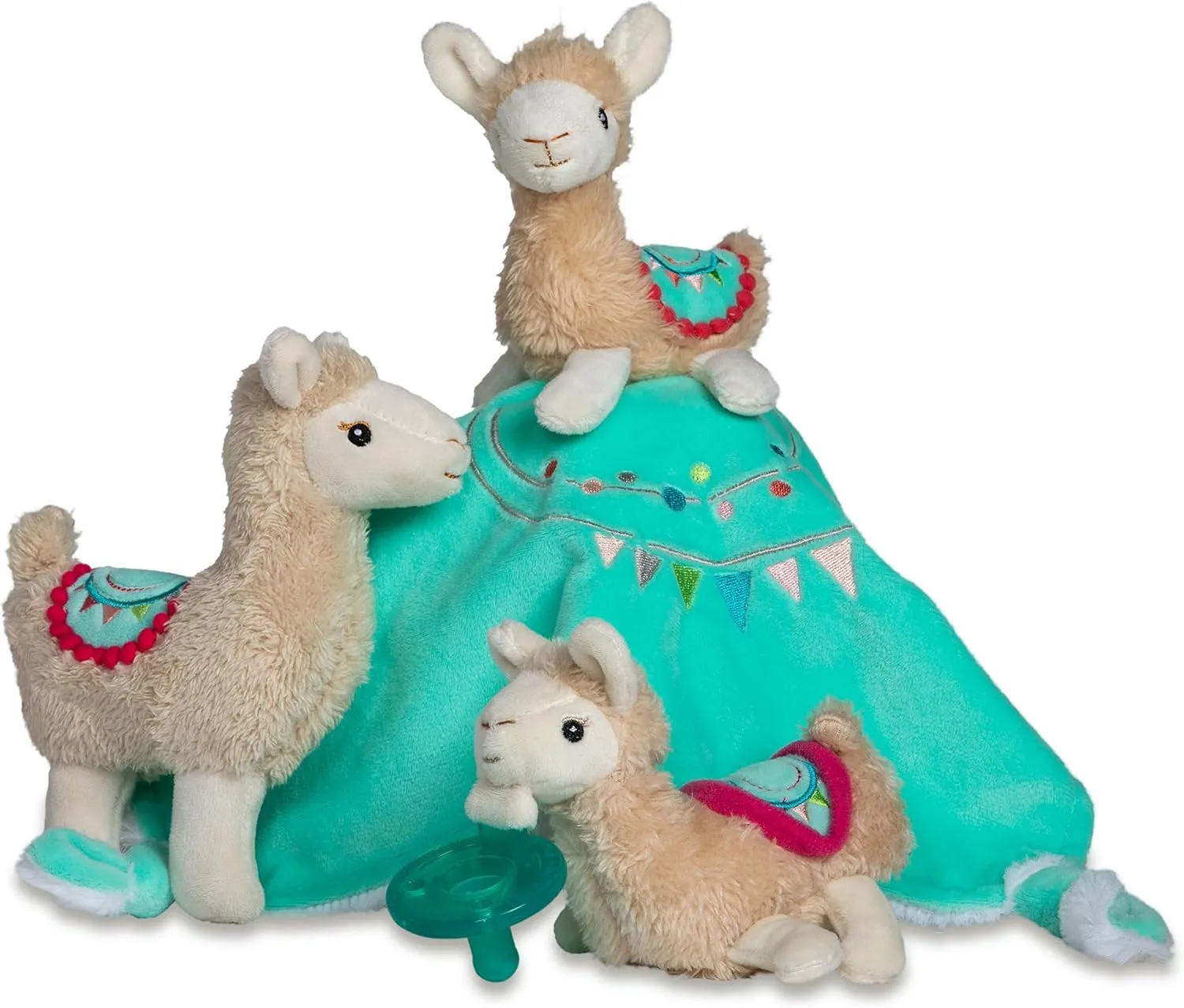 Mary Meyer Baby Gift Set Boxed Soft Toys, 3-Piece, Lily Llama