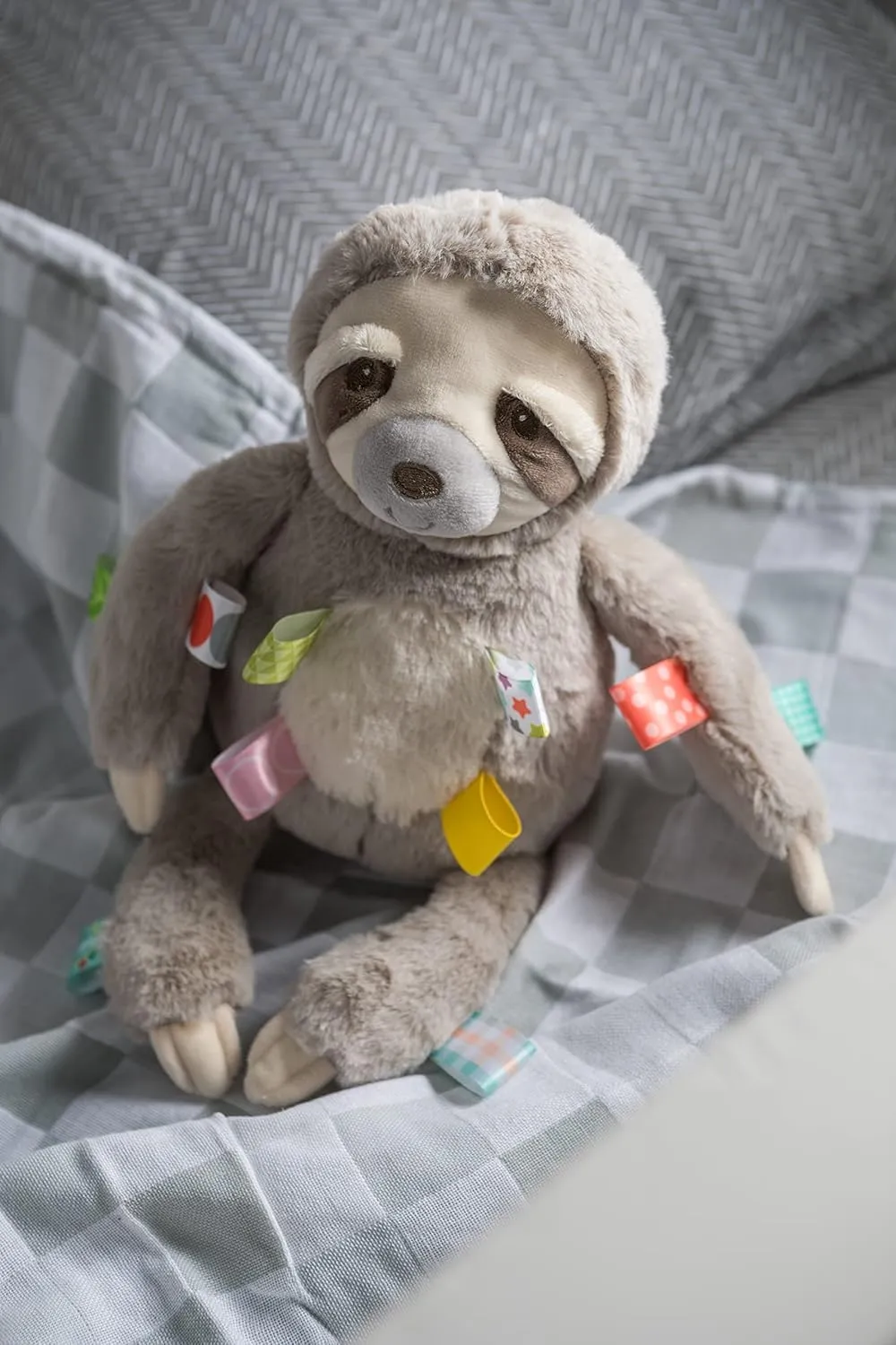 Mary Meyer Taggies Stuffed Animal Soft Toy, Molasses Sloth, 12-Inches