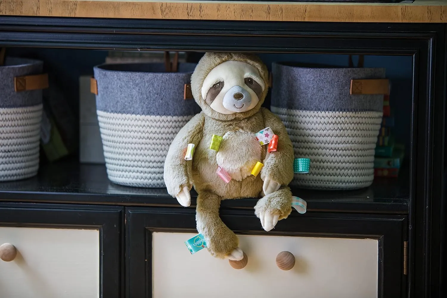 Mary Meyer Taggies Stuffed Animal Soft Toy, Molasses Sloth, 12-Inches