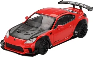 Metal Die Cast Toy Cars 1:64 for Toyota GR86 LB 885 Alloy Vehicle Party Suitable for Adult Collection Model Car for Home Or Office Décor