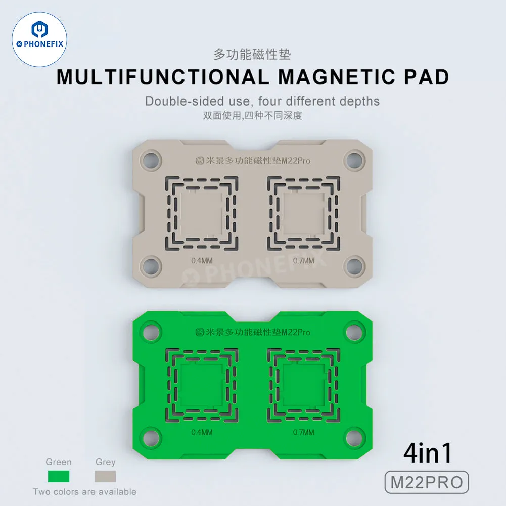 Mijing M22 Pro Double-sided Magnetic Mat Chip Soldering Silicone Pad