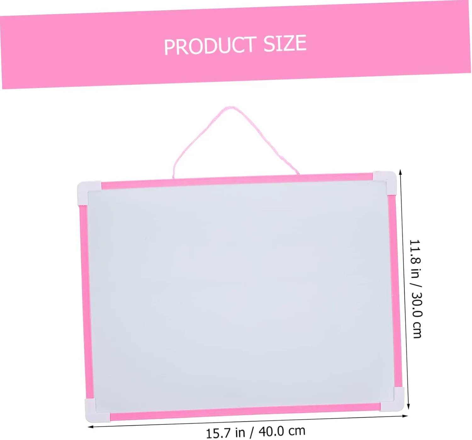 Milisten Erasable Dry Erase Whiteboard Double Sided for Boys and Girls Home Office Memo Board