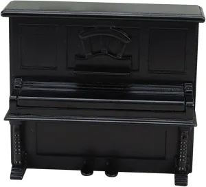 Mini Upright Piano 1:12 Scale Miniature Piano for Boys and Girls Ideal for Miniature House Accessories