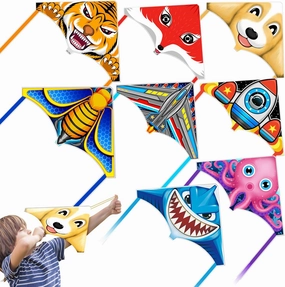 Mini Kites for Boys Girls 3-5 6 7 8 Gift, Finger Launcher Kites Easy to Fly Ejection Kite for Kids Teens Ages 4-18 Beach Park Backyard Outdoor Sports Flying Toys