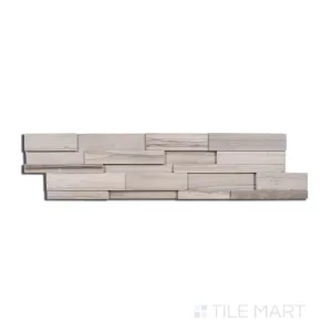 Modern Ledgestone Athens Wood 6X24 Porcelain