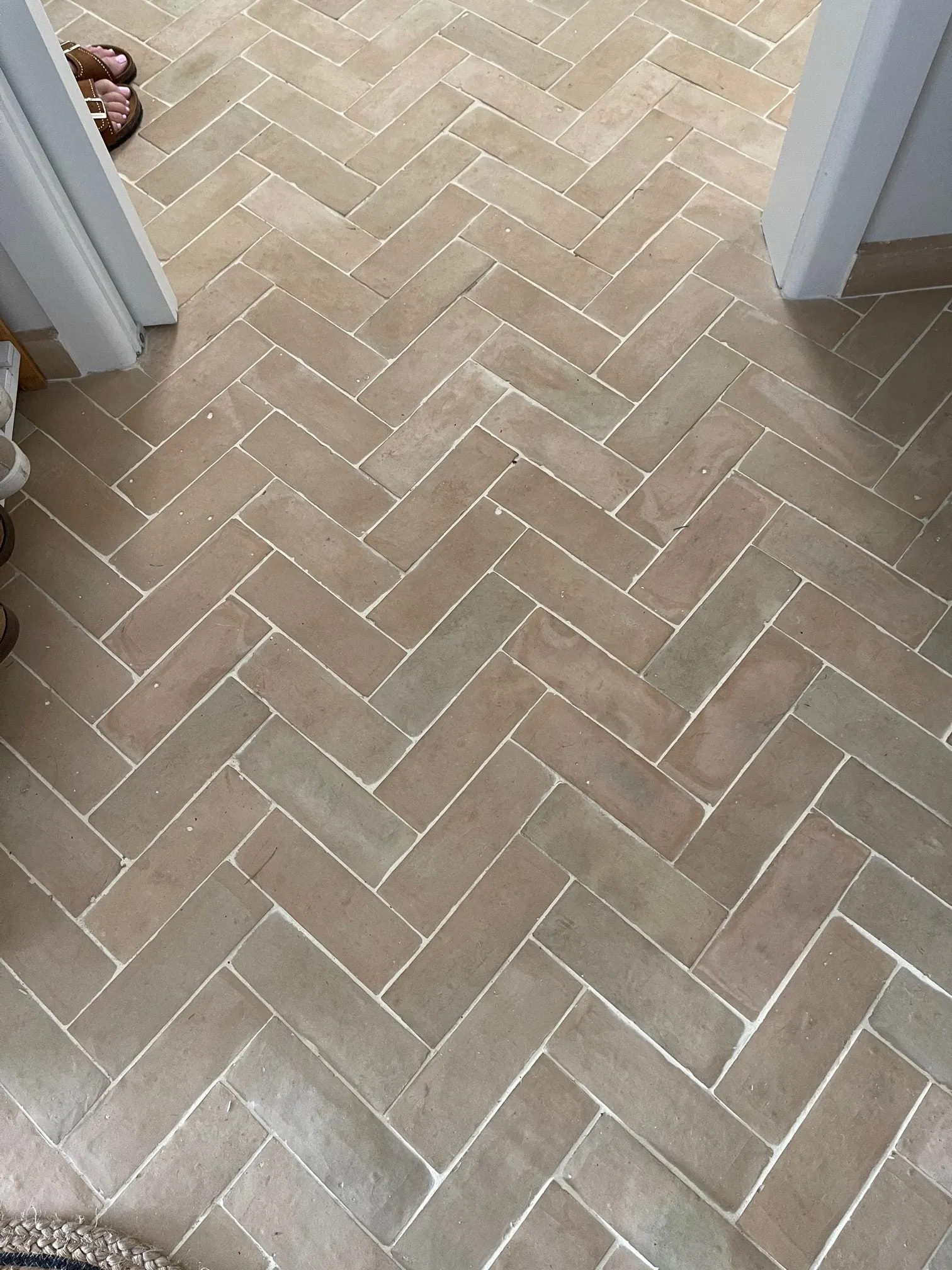 Morrocan Bejmat Terracotta Natural Long Subway 200x65x20mm